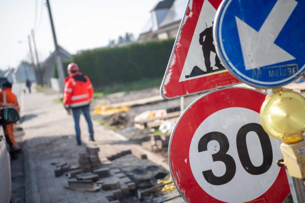 Suivi de la qualité lors de la réfection d'un trottoir à l'occasion d'un raccordement chez un client